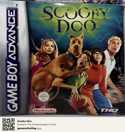 Scooby-Doo Game Boy Advance, United Kingdom box front