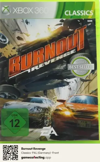 Burnout Revenge Xbox 360, Germany box front