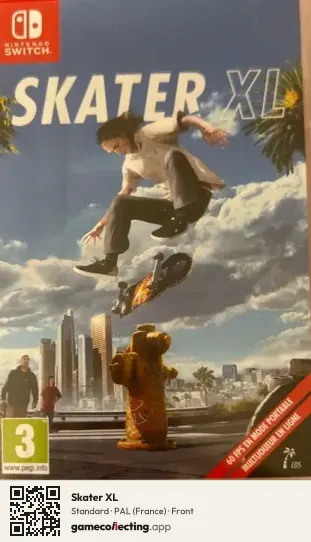 Skater XL Nintendo Switch, France box front