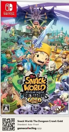 Snack World: The Dungeon Crawl: Gold Nintendo Switch, Asia box front