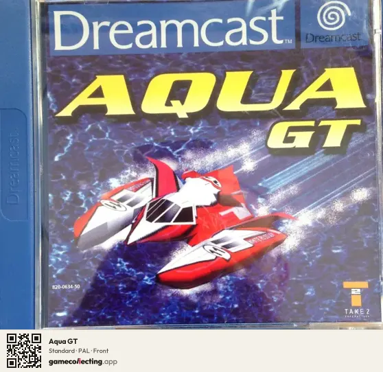 Aqua GT Sega Dreamcast, PAL box front