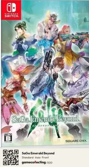 SaGa Emerald Beyond Nintendo Switch, Asia box front