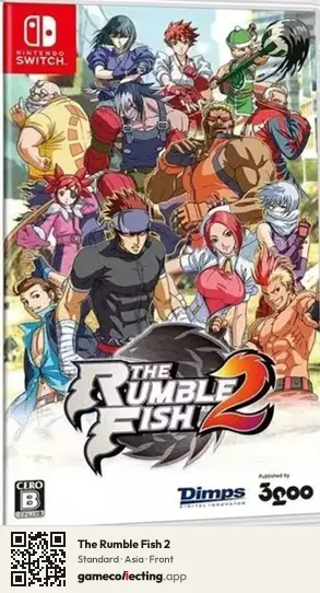 The Rumble Fish 2 Nintendo Switch, Asia box front