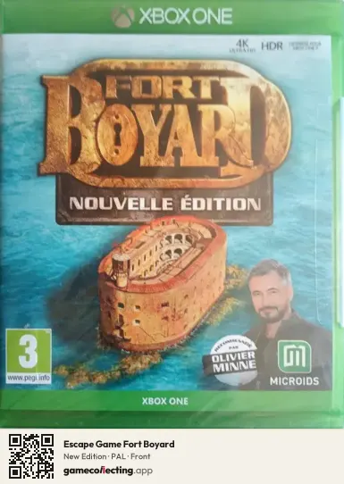 Escape Game Fort Boyard Xbox One, PAL box front
