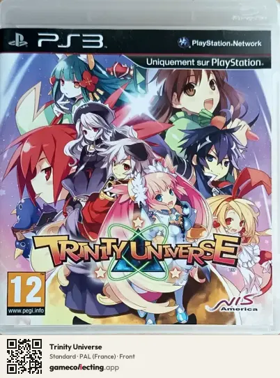 Trinity Universe PlayStation 3, France box front
