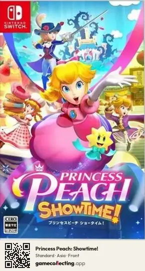 Princess Peach: Showtime! Nintendo Switch, Asia box front