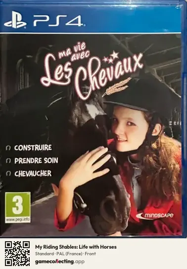 My Riding Stables: Life with Horses PlayStation 4, France box front