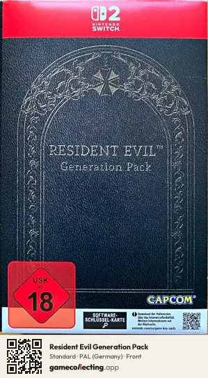 Resident Evil Generation Pack Nintendo Switch 2, Germany box front