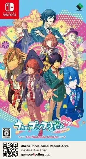 Uta no Prince-sama: Repeat LOVE Nintendo Switch, Asia box front