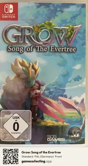 Grow: Song of the Evertree Nintendo Switch, Germany box front