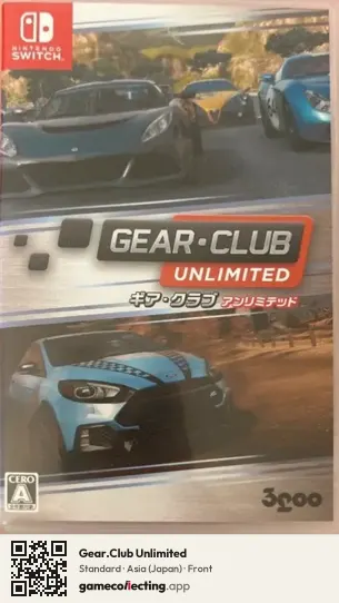 Gear.Club Unlimited Nintendo Switch, Asia box front