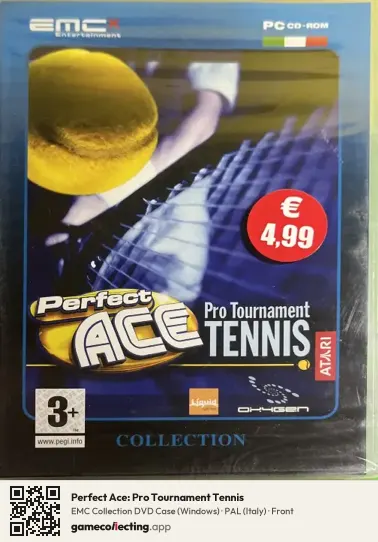 Perfect Ace: Pro Tournament Tennis Computer, Italy box front