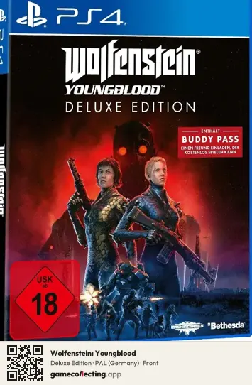 Wolfenstein: Youngblood PlayStation 4, Germany box front
