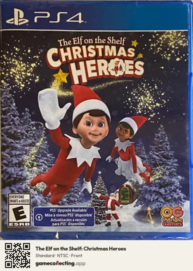 The Elf on the Shelf: Christmas Heroes PlayStation 4, NTSC box front