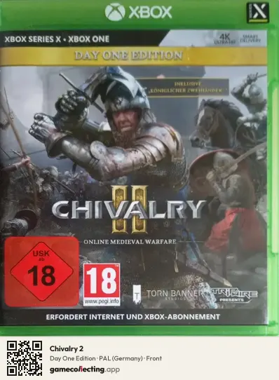 Chivalry 2 Xbox Series X, Germany box front