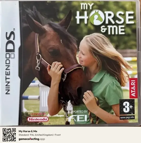 My Horse & Me Nintendo DS, United Kingdom box front