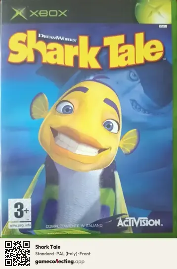 Shark Tale Xbox, Italy box front