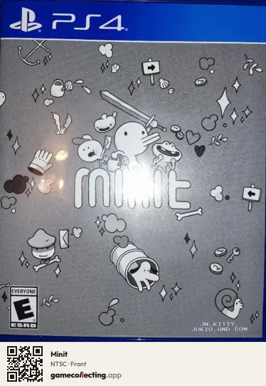 Minit PlayStation 4, NTSC box front