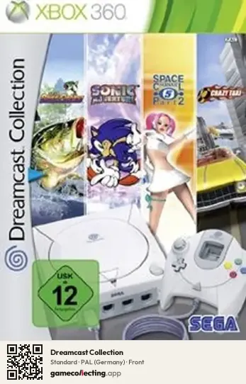 Dreamcast Collection Xbox 360, Germany box front