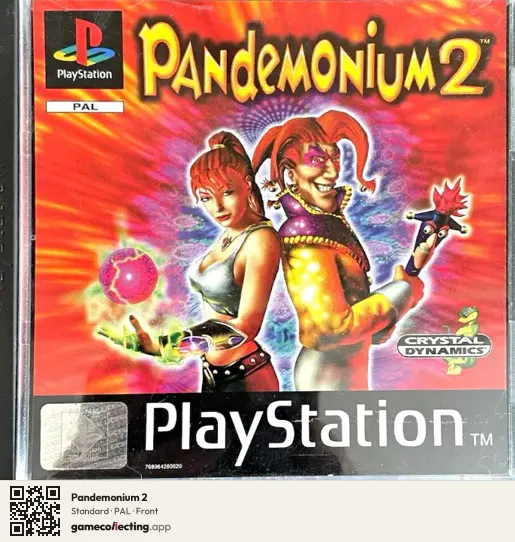 Pandemonium 2 PlayStation, PAL box front
