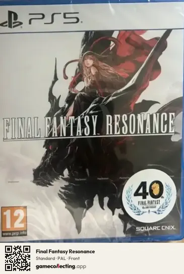 Final Fantasy Resonance PlayStation 5, PAL box front