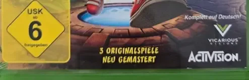 Crash Bandicoot N. Sane Trilogy, the USK square on its front