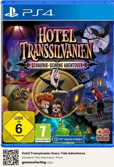 Hotel Transylvania: Scary-Tale Adventures PlayStation 4, Germany box front