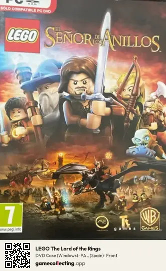 LEGO The Lord of the Rings Computer, Spain box front