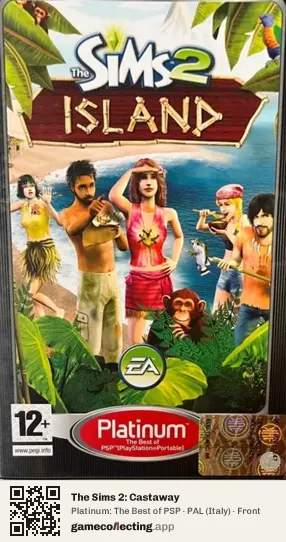 The Sims 2: Castaway PlayStation Portable, Italy box front