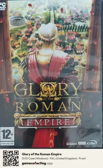 Glory of the Roman Empire Computer, United Kingdom box front