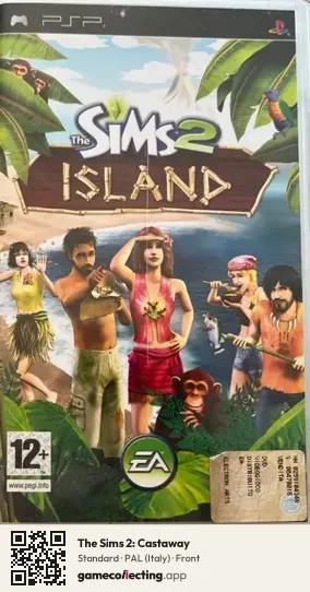 The Sims 2: Castaway PlayStation Portable, Italy box front