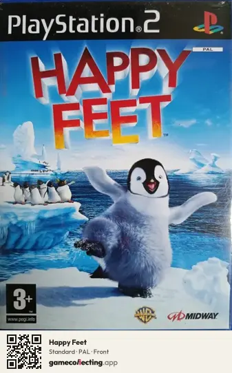 Happy Feet PlayStation 2, PAL box front