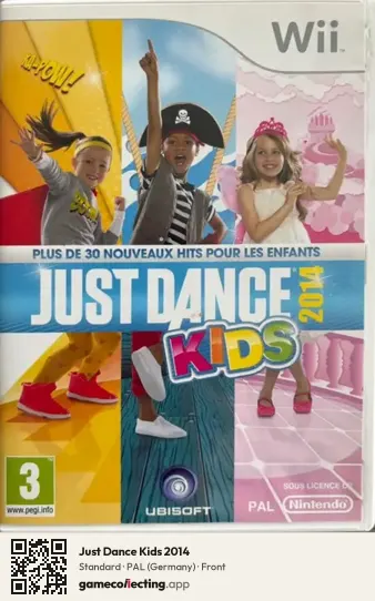 Just Dance Kids 2014 Nintendo Wii, Germany box front