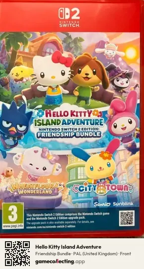 Hello Kitty Island Adventure Nintendo Switch 2, United Kingdom box front