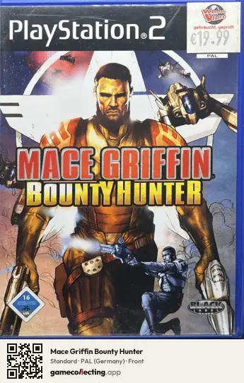 Mace Griffin Bounty Hunter PlayStation 2, Germany box front