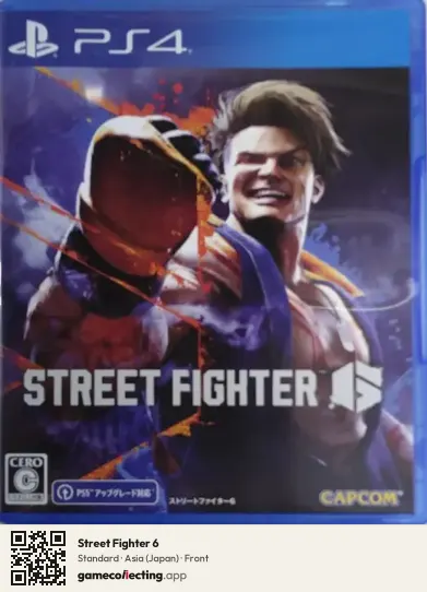 Street Fighter 6 PlayStation 4, Japan box front