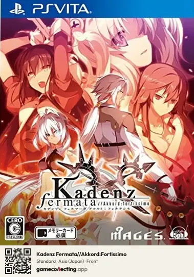 Kadenz Fermata//Akkord:Fortissimo PlayStation Vita, Japan box front