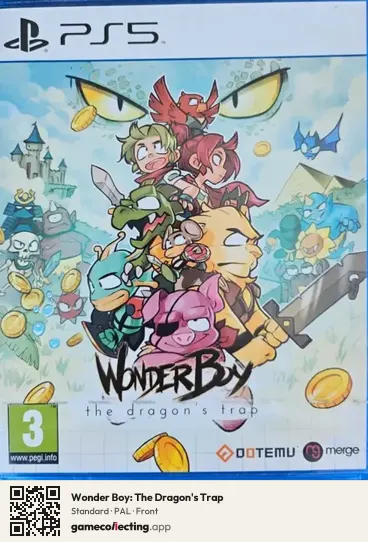 Wonder Boy: The Dragon's Trap PlayStation 5, PAL box front