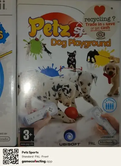 Petz Sports Nintendo Wii, PAL box front