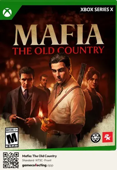 Mafia: The Old Country Xbox Series X, NTSC box front
