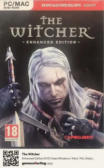 The Witcher Computer, Italy box front
