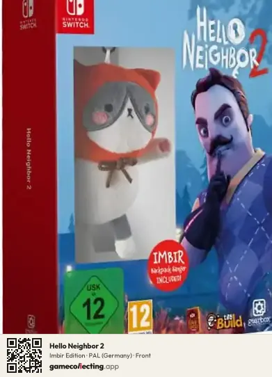 Hello Neighbor 2 Nintendo Switch, Germany box front