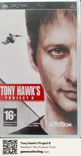 Tony Hawk's Project 8 PlayStation Portable, France box front