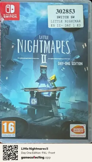 Little Nightmares II Nintendo Switch, PAL box front