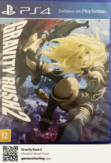 Gravity Rush 2 PlayStation 4, Brazil box front