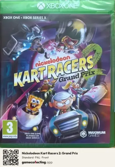Nickelodeon Kart Racers 2: Grand Prix Xbox One, PAL box front
