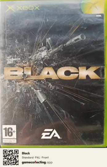 Black Xbox, PAL box front