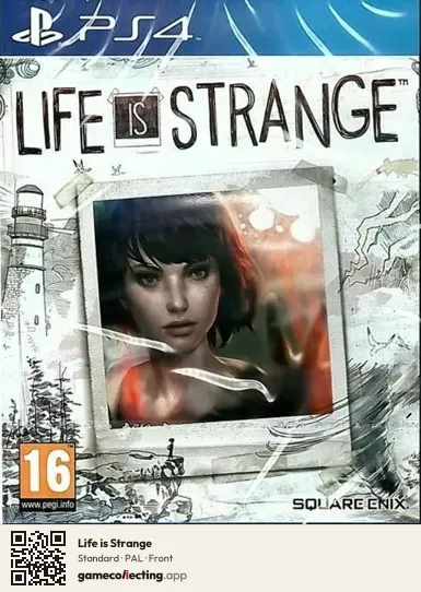Life is Strange PlayStation 4, PAL box front