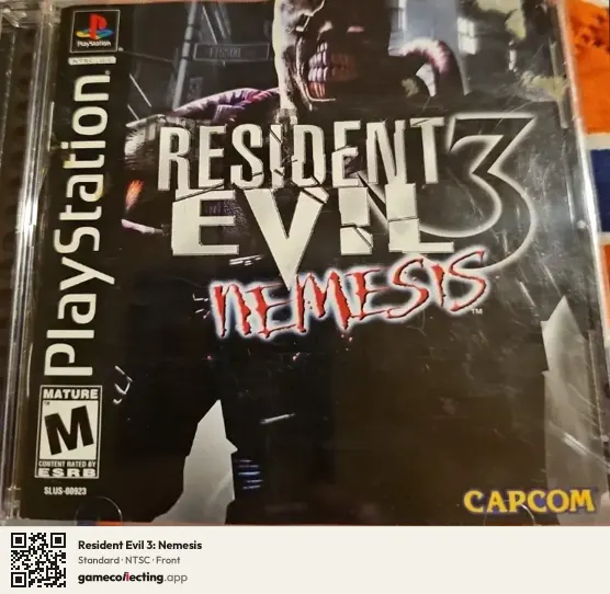 Resident Evil 3: Nemesis PlayStation, NTSC box front