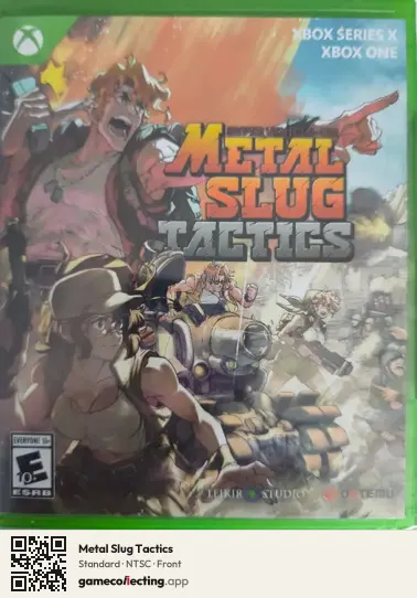 Metal Slug Tactics Xbox One, NTSC box front